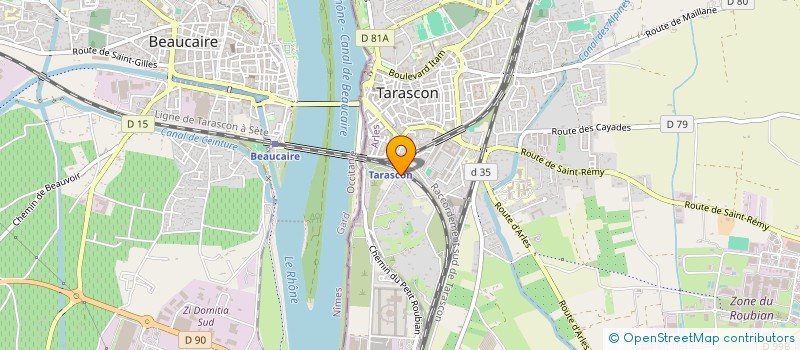 localisation de l'entreprise AIRTECH ENTREPRISES  TARASCON