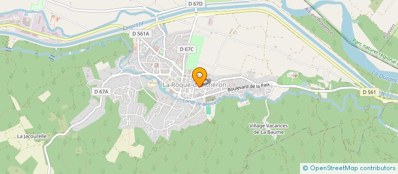 localisation de l'entreprise AIRVAP  LA ROQUE-D'ANTHERON