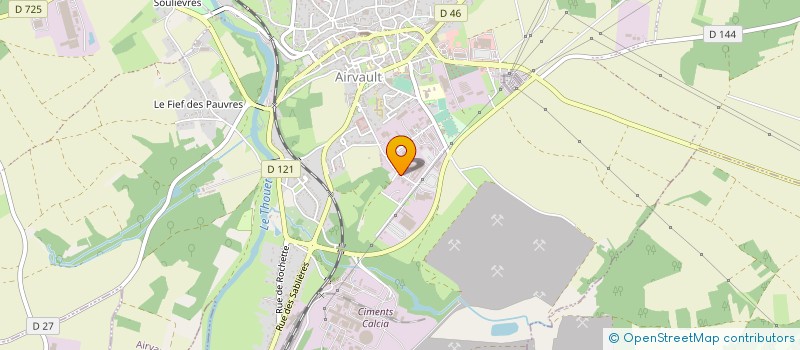localisation de l'entreprise AIRVAULT AUTO BILAN à AIRVAULT