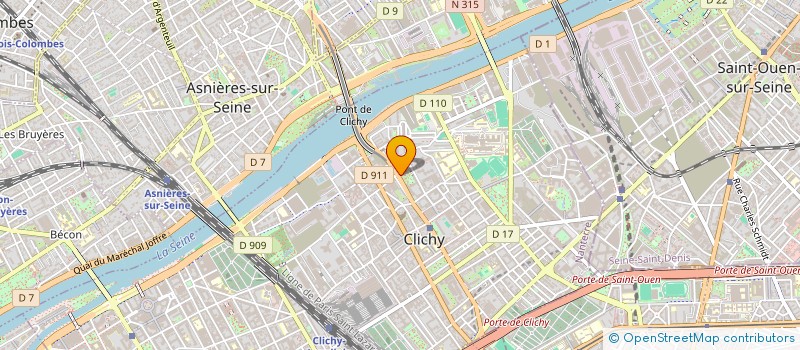 localisation de l'entreprise AIRVEEP à CLICHY