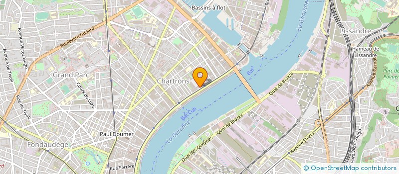 localisation de l'entreprise AIRZEN RADIO à BORDEAUX