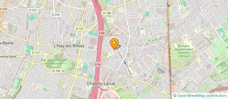 localisation de l'entreprise AIS  L'HAY-LES-ROSES