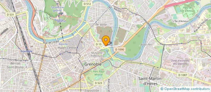 localisation de l'entreprise AIS BIOTECH à GRENOBLE