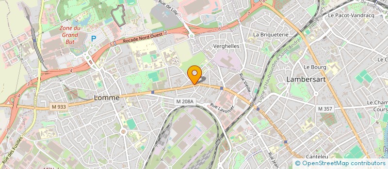 localisation de l'entreprise AIS COIFFURE à LILLE