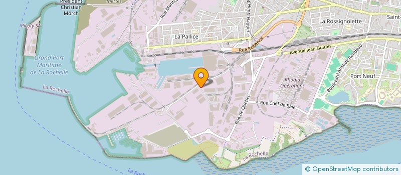localisation de l'entreprise AIS ELEC  LA ROCHELLE