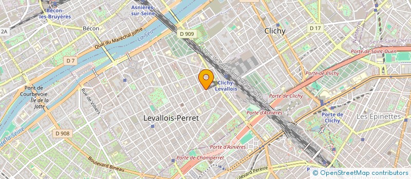 localisation de l'entreprise AIS FINANCES ET CONSEILS à LEVALLOIS-PERRET