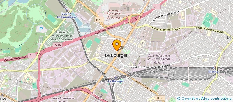 localisation de l'entreprise AIS MANAGEMENT à LE BOURGET