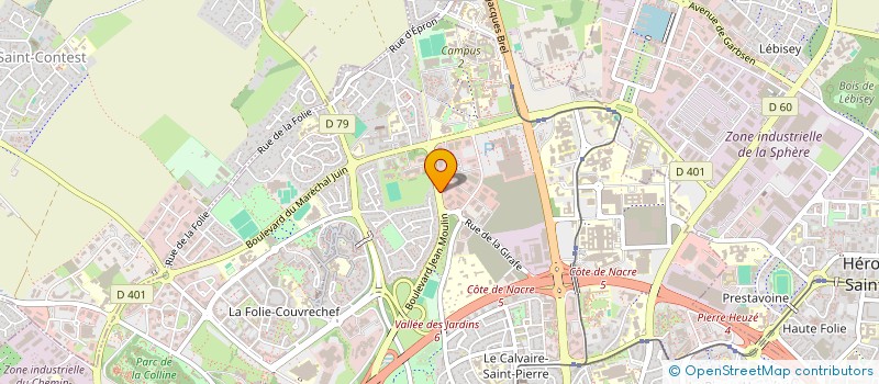localisation de l'entreprise AIS SOLIHA NORMANDIE à CAEN