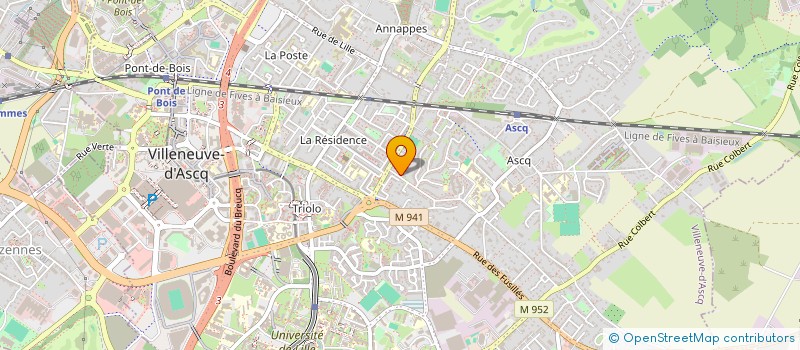 localisation de l'entreprise AISC CONSEILS à VILLENEUVE-D'ASCQ