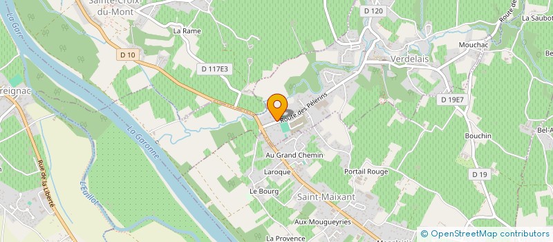 localisation de l'entreprise AISCALE  GORNAC