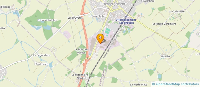 localisation de l'entreprise AISECO  L'HERBERGEMENT