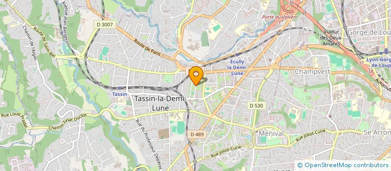 localisation de l'entreprise AISIO DESIGN  TASSIN-LA-DEMI-LUNE