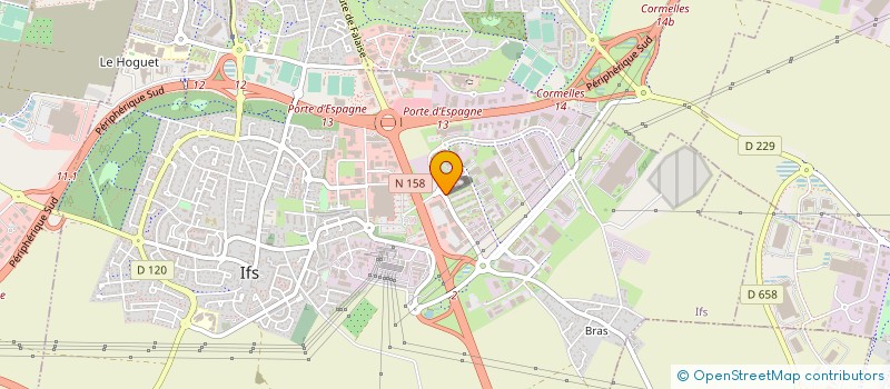 localisation de l'entreprise AISM  IFS