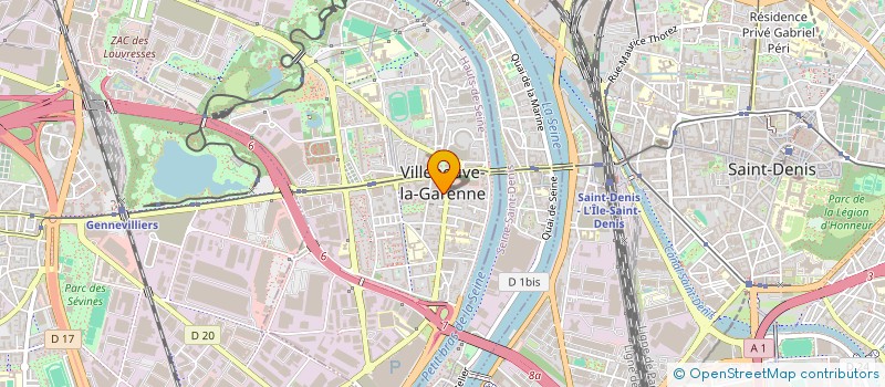 localisation de l'entreprise AISMIL TAXI à VILLENEUVE-LA-GARENNE