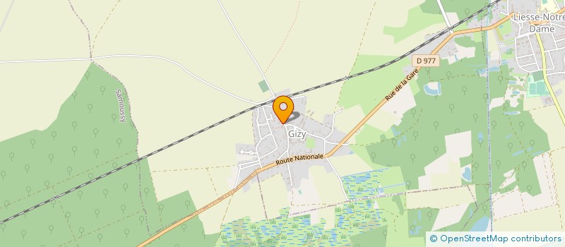 localisation de l'entreprise AISNE BATIMENT à GIZY