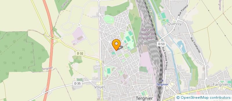 localisation de l'entreprise AISNES MOBILITE EMPLOI à TERGNIER