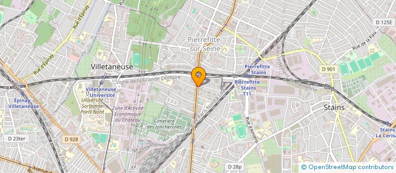 localisation de l'entreprise AISSA CLERE INDIVISION à PIERREFITTE-SUR-SEINE