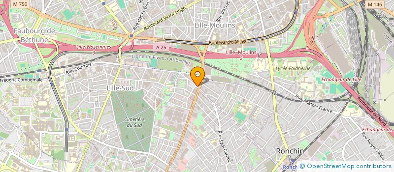 localisation de l'entreprise AISSA COIFFURE à LILLE