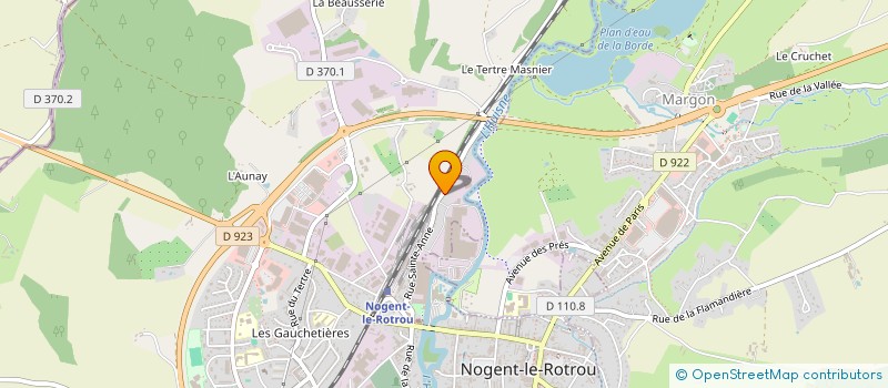 localisation de l'entreprise AISSA GROUPE  NOGENT-LE-ROTROU