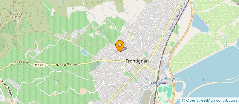 localisation de l'entreprise AISSA IMMO à FRONTIGNAN