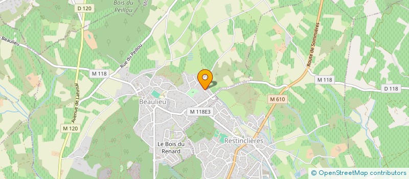 localisation de l'entreprise AISSADANEGUES à BEAULIEU