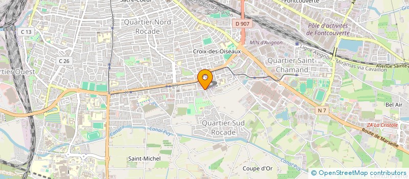 localisation de l'entreprise AIST 84  AVIGNON