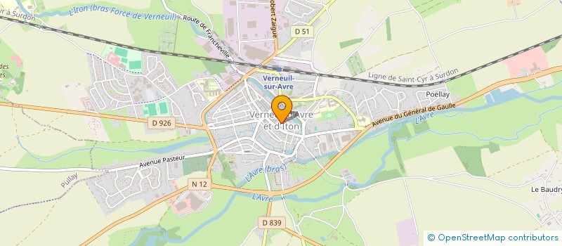 localisation de l'entreprise AISTHESIS  GALERIE ARNAUD  VERNEUIL D'AVRE ET D'ITON