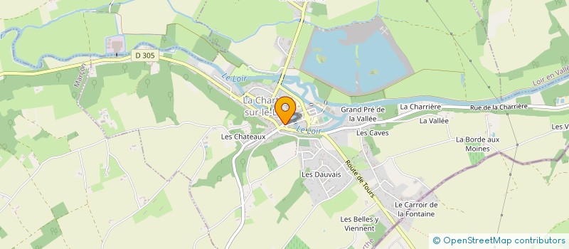 localisation de l'entreprise AIT  LA CHARTRE-SUR-LE-LOIR