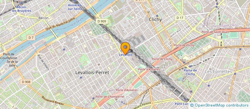 localisation de l'entreprise AIT ABDELMALEK RACHID ET HAMID à LEVALLOIS-PERRET