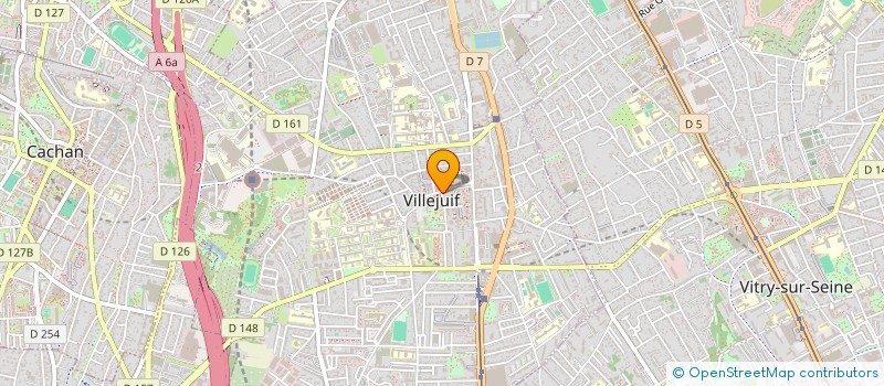 localisation de l'entreprise AIT ALI OUALI ET AIT ALI IKHELEF  VILLEJUIF