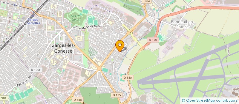 localisation de l'entreprise AIT-AMER à GARGES-LES-GONESSE