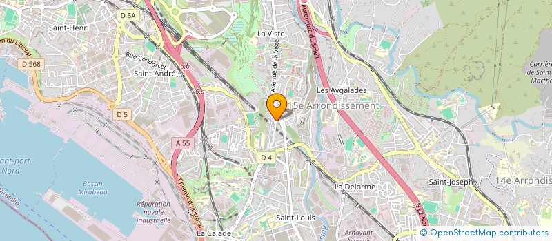localisation de l'entreprise AIT BARA SAMIR à MARSEILLE
