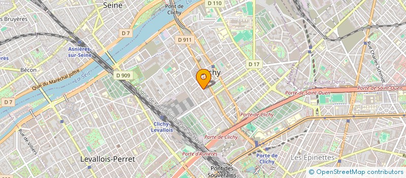 localisation de l'entreprise AIT BAT à CLICHY