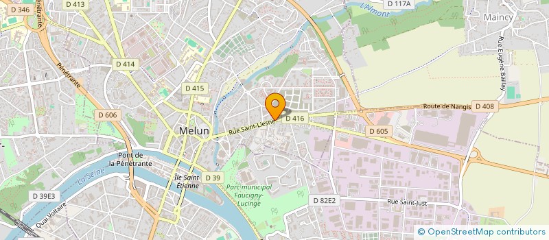 localisation de l'entreprise AIT BRAHAM à MELUN