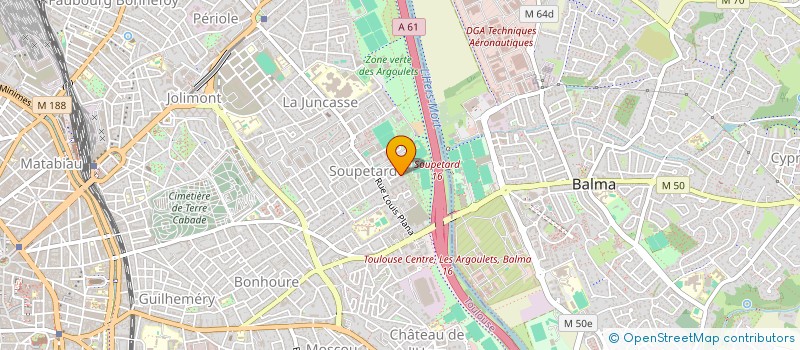 localisation de l'entreprise AIT DAMOU à TOULOUSE