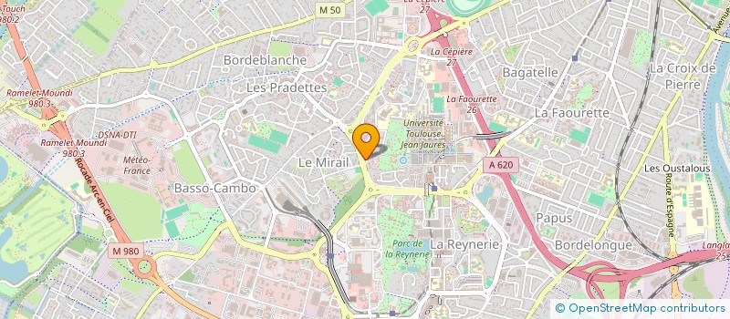 localisation de l'entreprise AIT DAMOU CONSTRUCTION à TOULOUSE