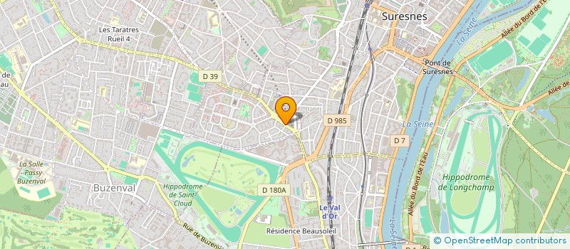 localisation de l'entreprise AIT DENIS à SURESNES