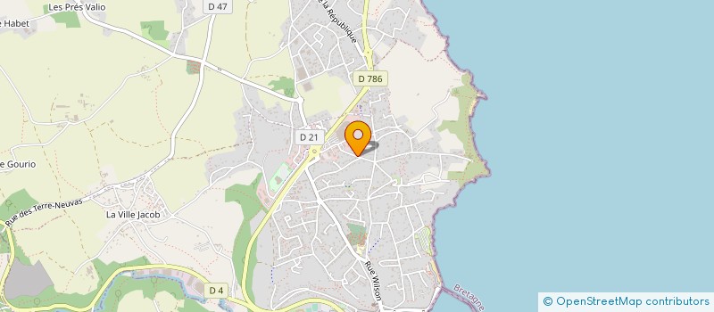 localisation de l'entreprise AIT FOUR à BINIC-ETABLES-SUR-MER