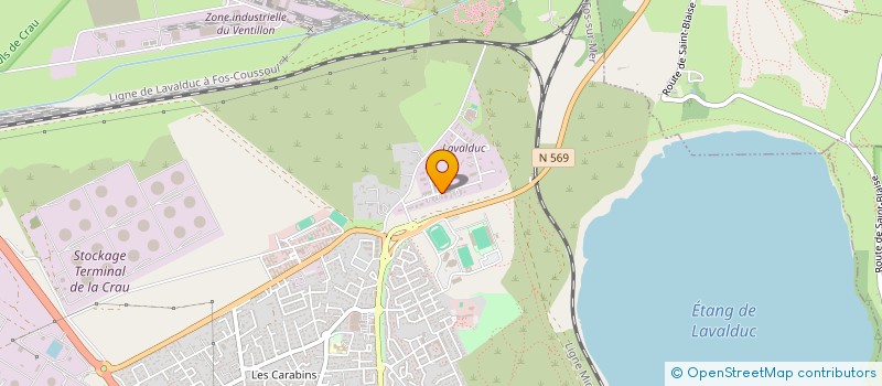 localisation de l'entreprise AIT IMMOBILIER  FOS-SUR-MER