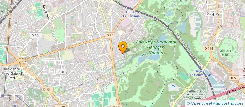 localisation de l'entreprise AIT IMMOBILIER à STAINS