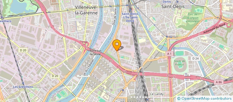 localisation de l'entreprise AIT MOHAMMED MOHAND  SAINT-DENIS