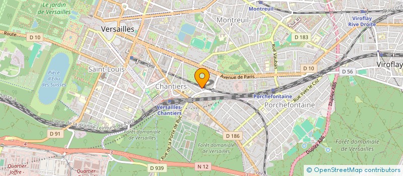 localisation de l'entreprise AIT OURAJLI  VERSAILLES