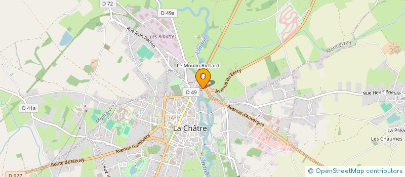 localisation de l'entreprise AIT SALEM à MONTGIVRAY