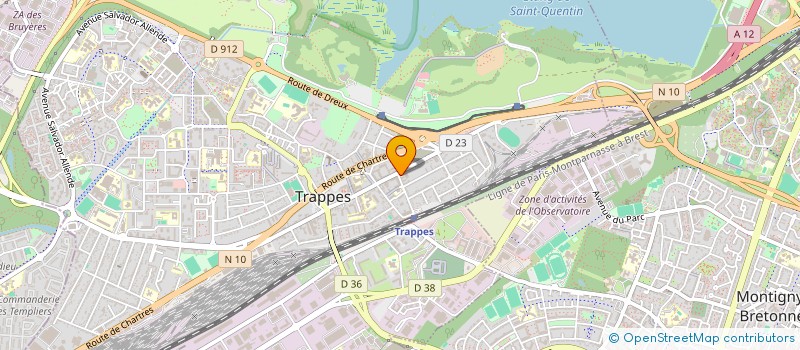 localisation de l'entreprise AIT TOUATI  TRAPPES