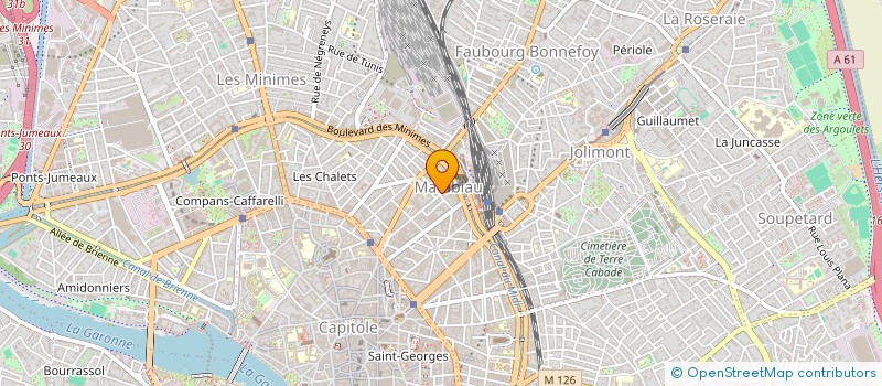 localisation de l'entreprise AIT WEB CONCEPT AC  TOULOUSE