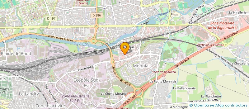 localisation de l'entreprise AITA  CESSON-SEVIGNE