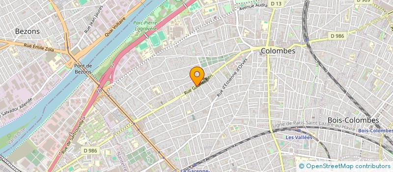 localisation de l'entreprise AITAAB LAHOUCINE SADK BRIK à COLOMBES