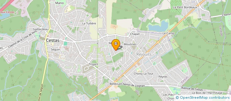 localisation de l'entreprise AITATXI  CESTAS