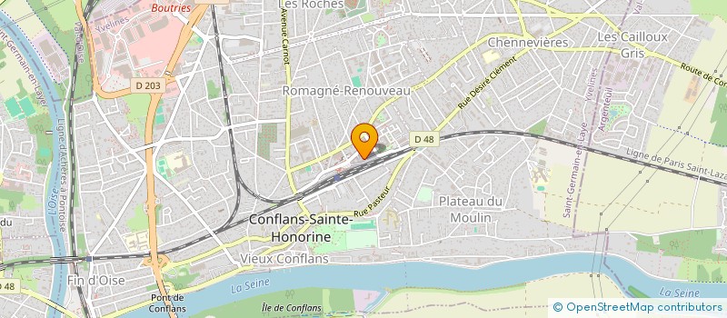 localisation de l'entreprise AITECH CONSULTING  CONFLANS-SAINTE-HONORINE