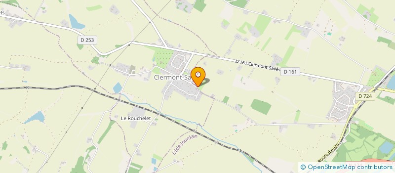 localisation de l'entreprise AITHOS CONSULT  L'ISLE-JOURDAIN